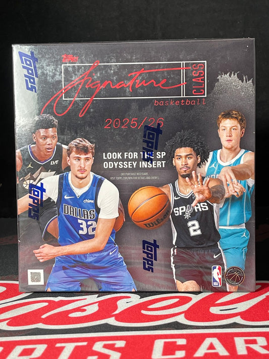 2025/26 Topps Signature Class Basketball Mega