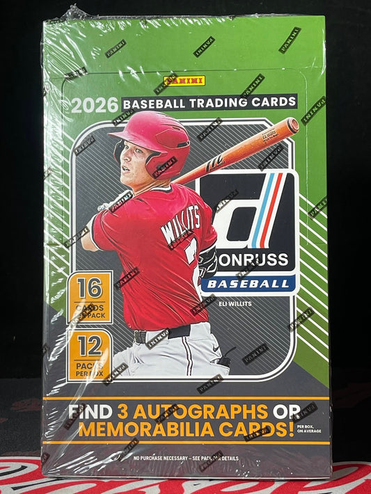 2026 Panini Donruss Baseball Hobby