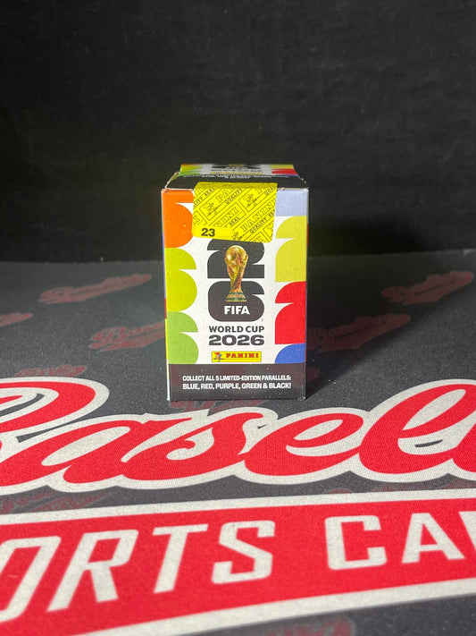 2026 Panini FIFA World Cup Soccer 25-Pack Sticker Box