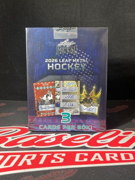 2026 Leaf Metal Hockey Hobby