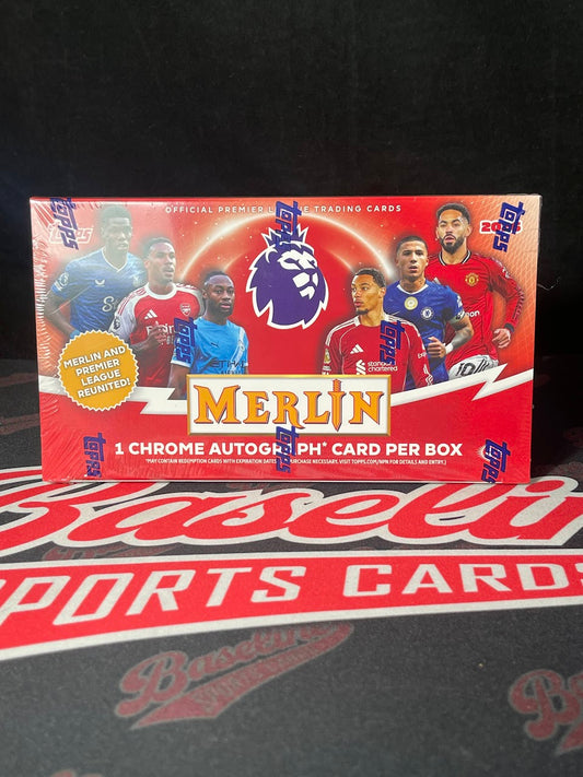 2025/26 Topps Merlin English Premier League Soccer Hobby Box
