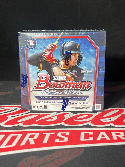 2026 Bowman Baseball Sapphire Edition Box