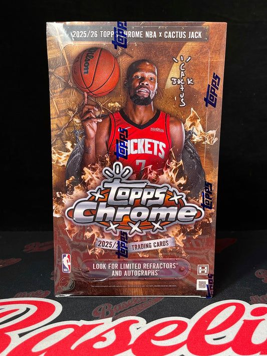 2025/26 Topps Chrome Cactus Jack Basketball Hobby Box