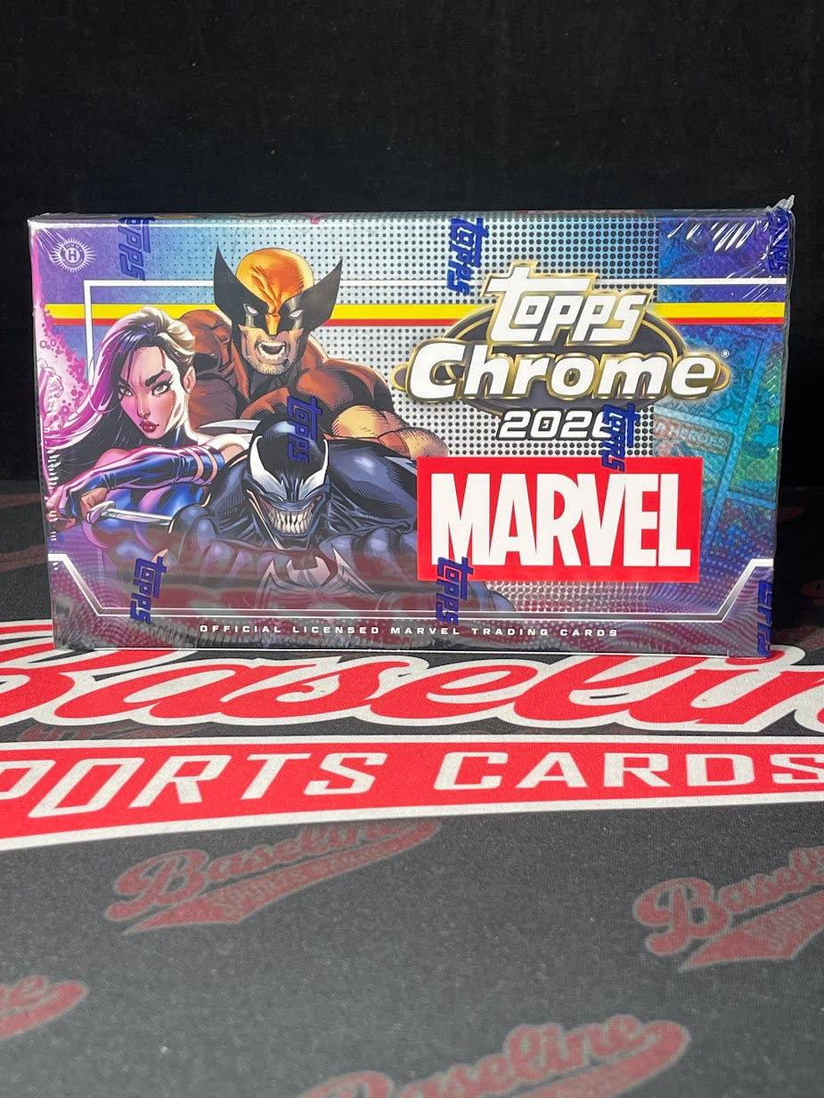 2026 Topps Marvel Comics Chrome Hobby Box