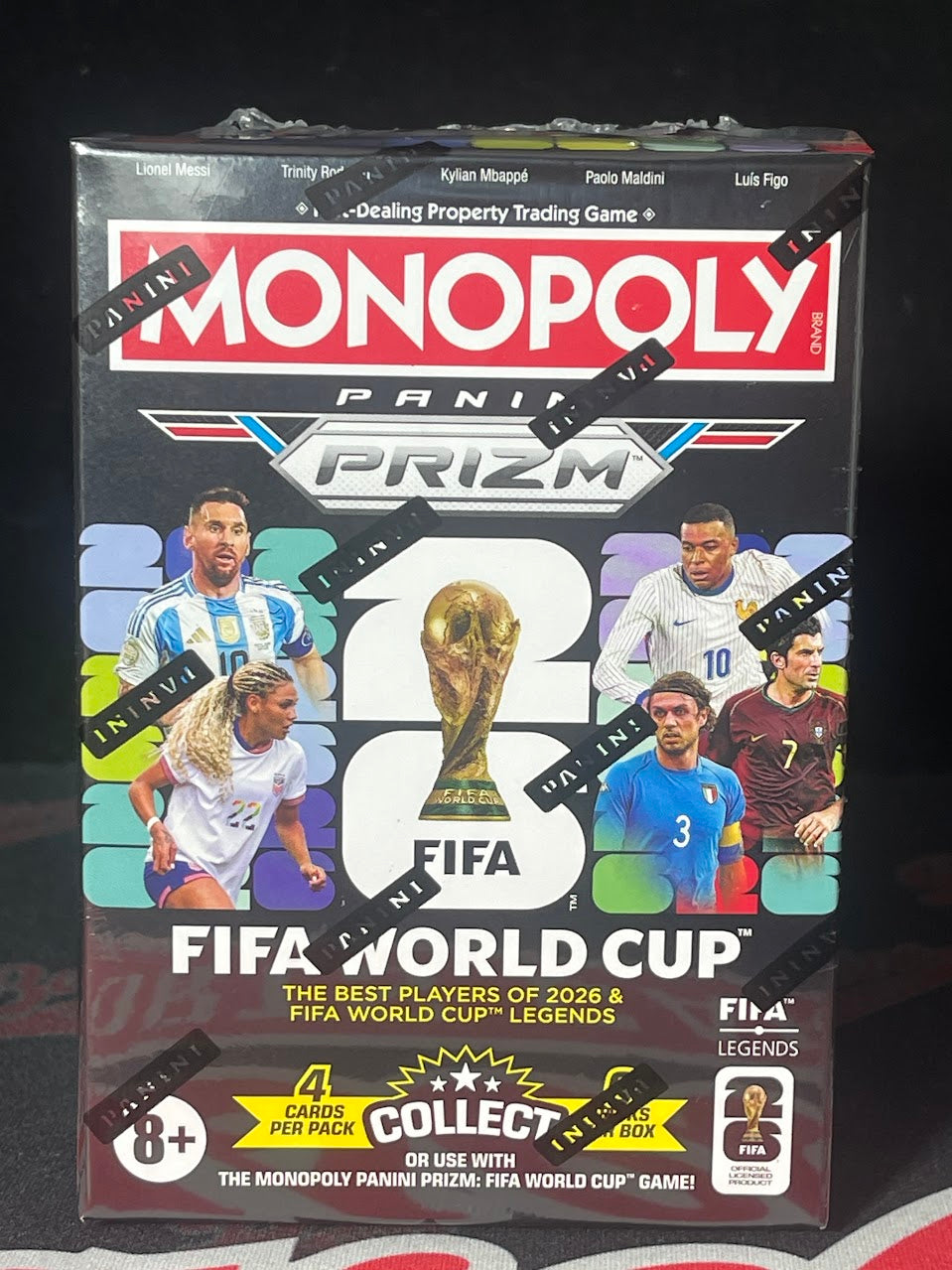 2026 Panini Prizm Monopoly FIFA World Cup Soccer Blaster Box