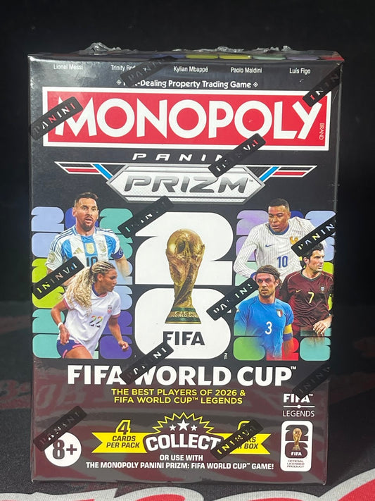 2026 Panini Prizm Monopoly FIFA World Cup Soccer Blaster Box