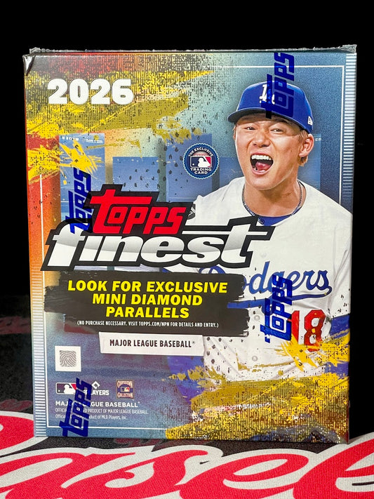 2026 Topps Finest Baseball Mega Box