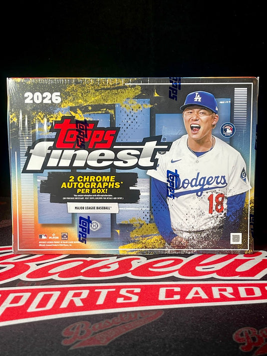 2026 Topps Finest Baseball Hobby Box