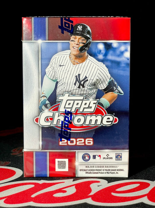 2026 Topps Chrome Baseball Blaster Box