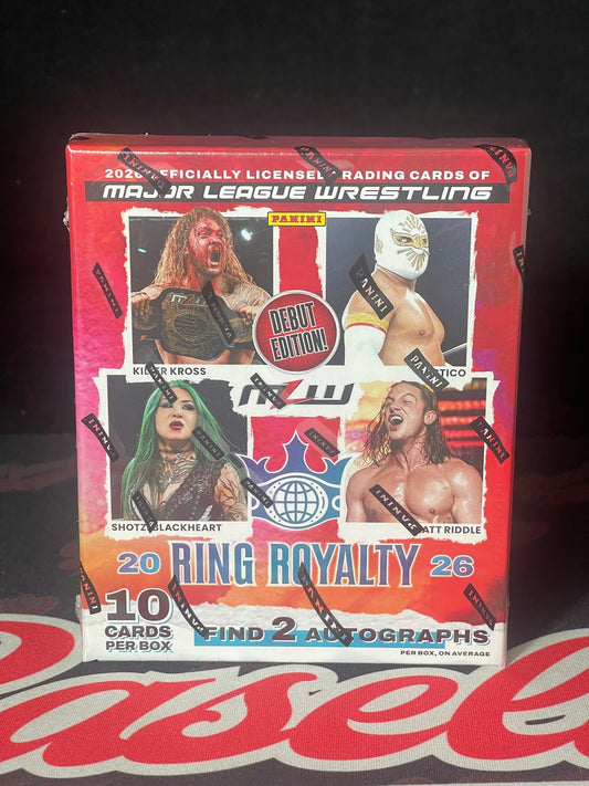 2026 Panini Ring Royalty Major League Wrestling Hobby Box