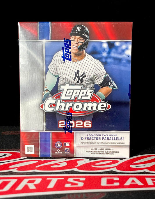 2026 Topps Chrome Baseball Mega Box