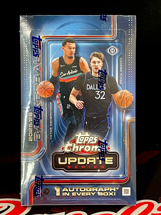 2025/26 Topps Chrome Update Series Basketball Hobby Box