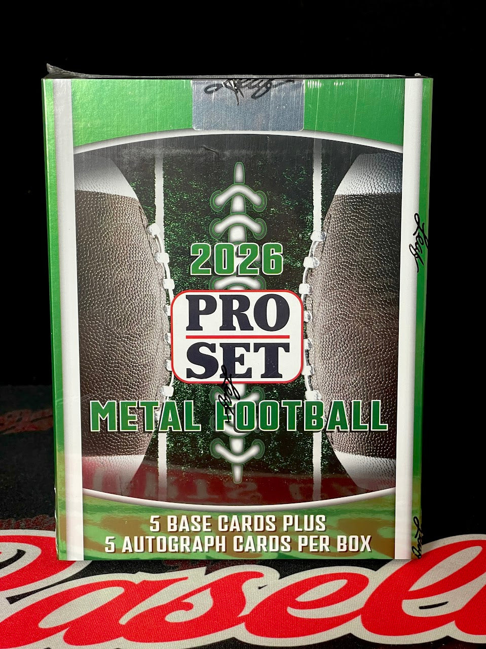 2026 Leaf Pro Set Metal Football Hobby Box