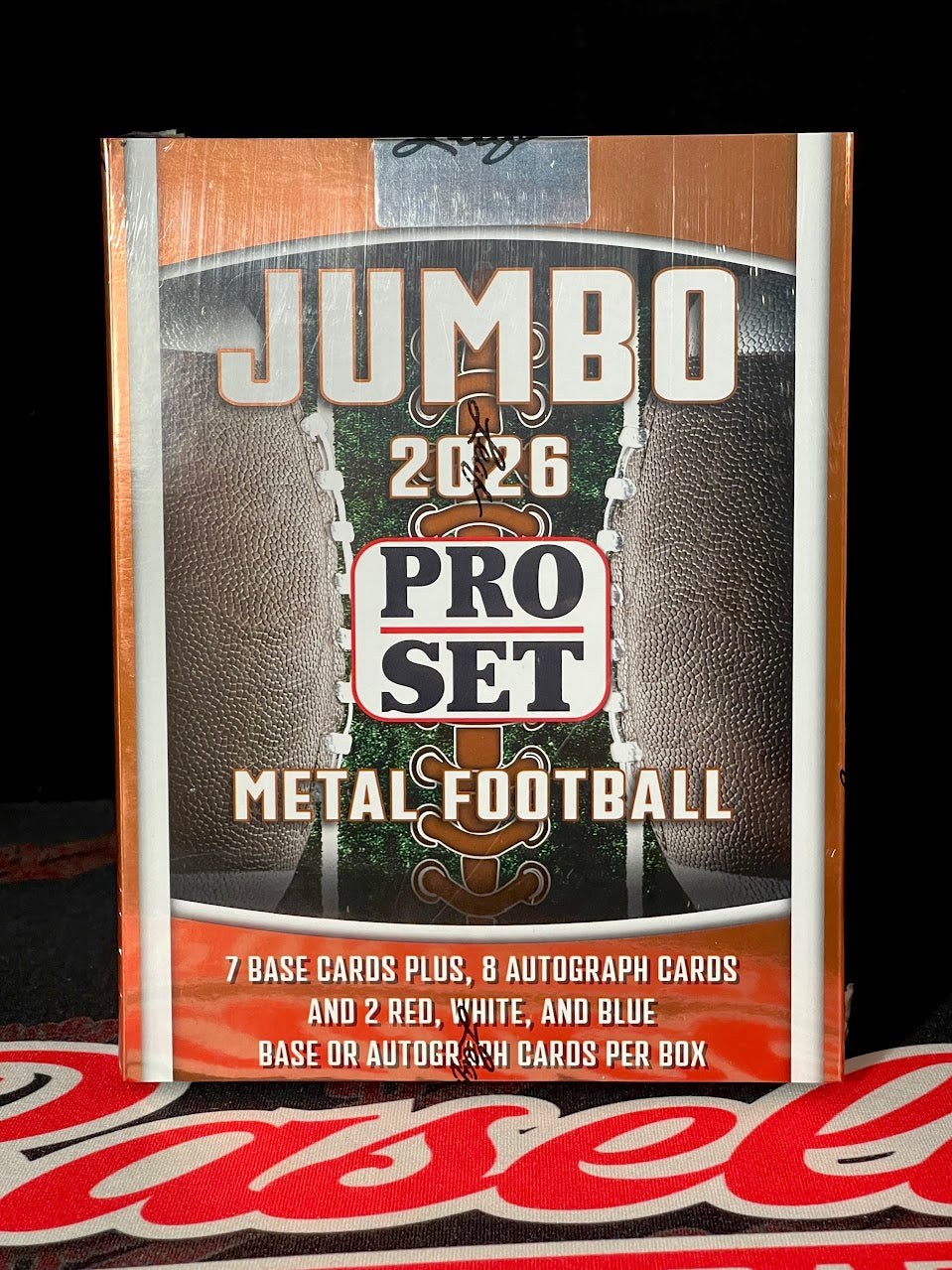 2026 Leaf Pro Set Metal Football Hobby Jumbo Box