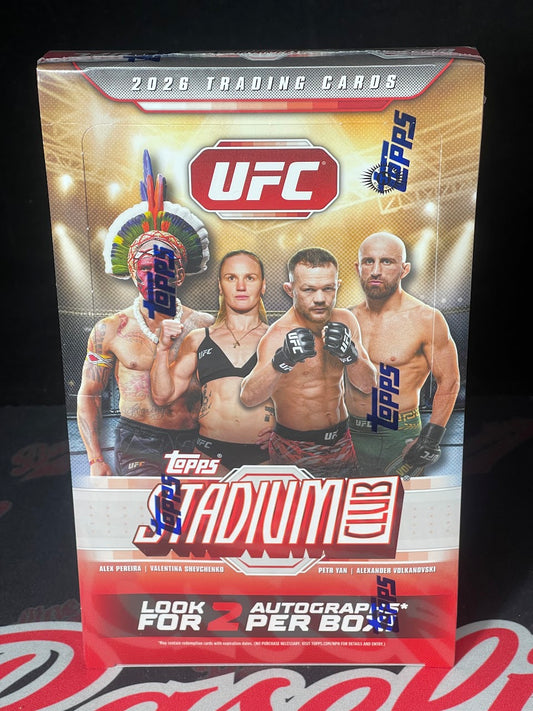 2026 Topps Stadium Club UFC Hobby