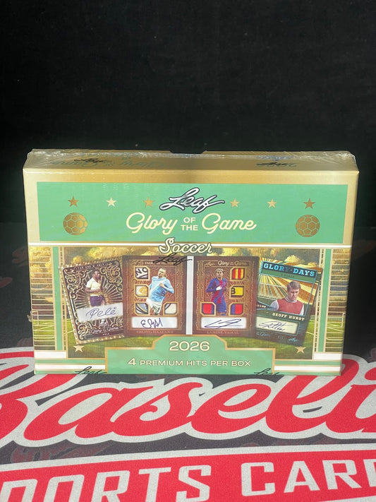 2026 Leaf Glory of the Game Soccer Hobby