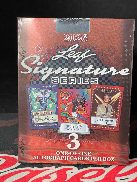 2026 Leaf Signature Series Hobby