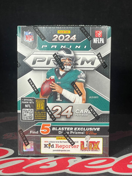 2024 Panini Prizm Football Blaster Box (Disco Prizms)