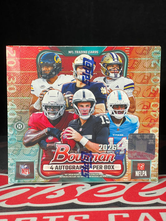 2026 Bowman Football Jumbo Hobby Box