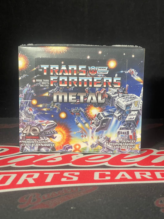 2026 Dynamite Transformers Metal Collector Box