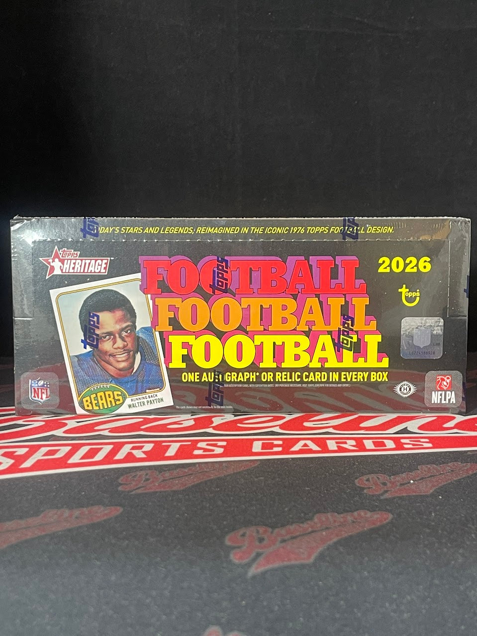 2026 Topps Heritage Football Hobby Box