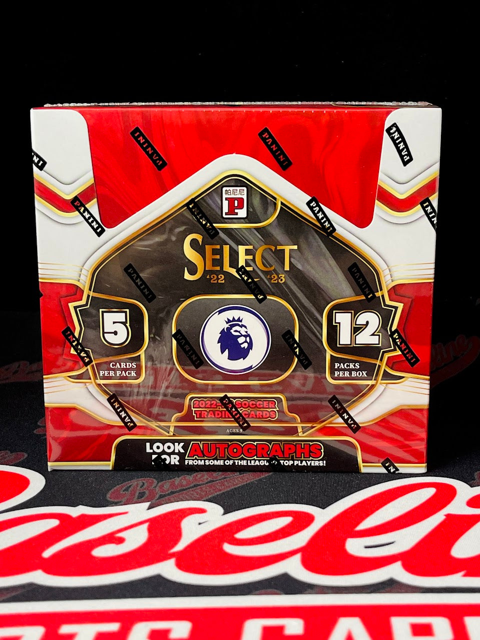 2022-23 Panini Select Premier League EPL Soccer Asia Tmall Box