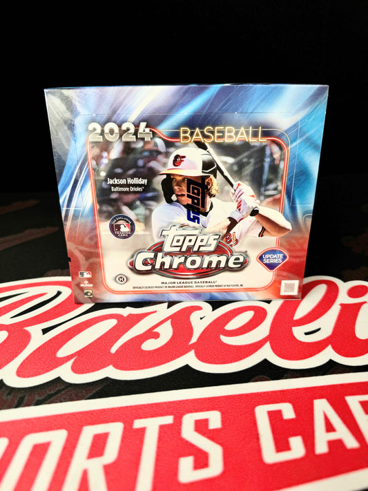 2024 Topps Chrome Update Series Baseball Jumbo Box