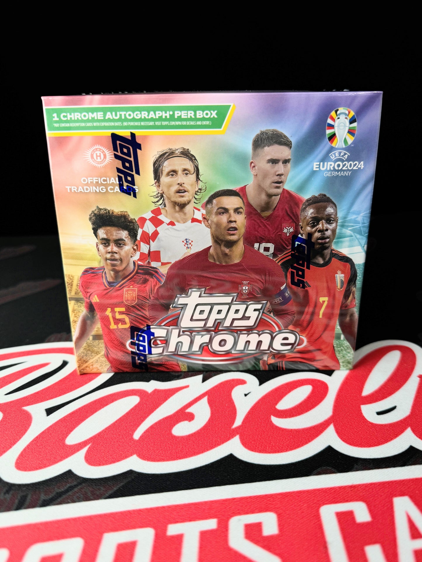 2023-24 Topps Chrome UEFA Euro Soccer Hobby Box