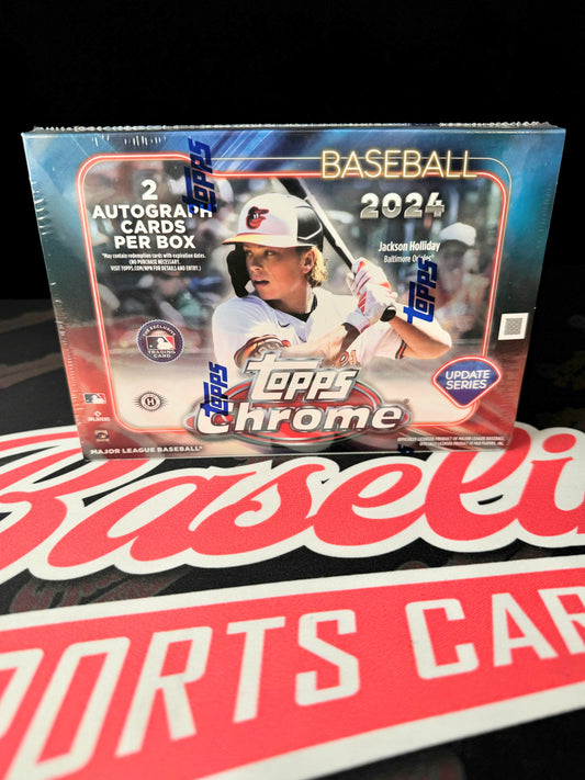 2024 Topps Chrome Update Series Baseball Breaker Delight Box