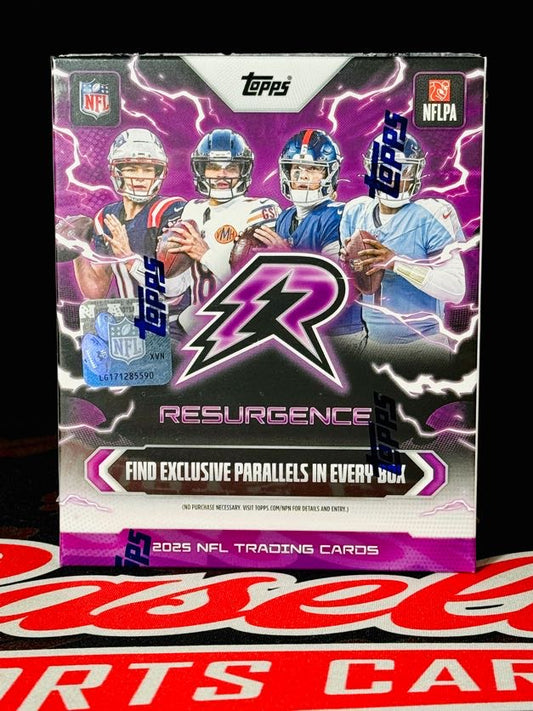2025 Topps Resurgence Football Mega Box