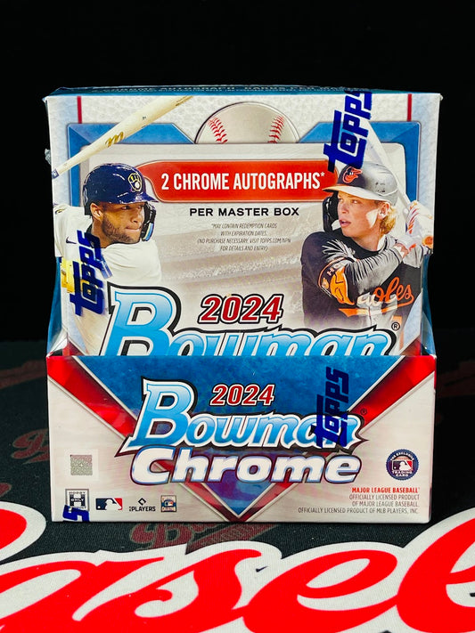 2024 Bowman Chrome Baseball Hobby Box