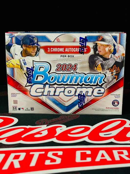 2024 Bowman Chrome Baseball HTA Choice Box