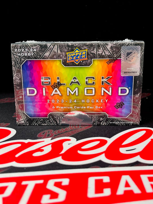 2023-24 Upper Deck Black Diamond Hockey Hobby Box