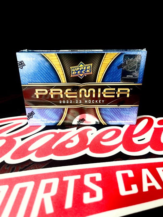 2022/23 Upper Deck Premier Hockey Hobby Box