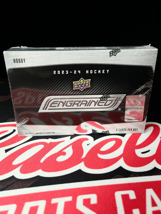 2023-24 Upper Deck Engrained Hockey Hobby Box