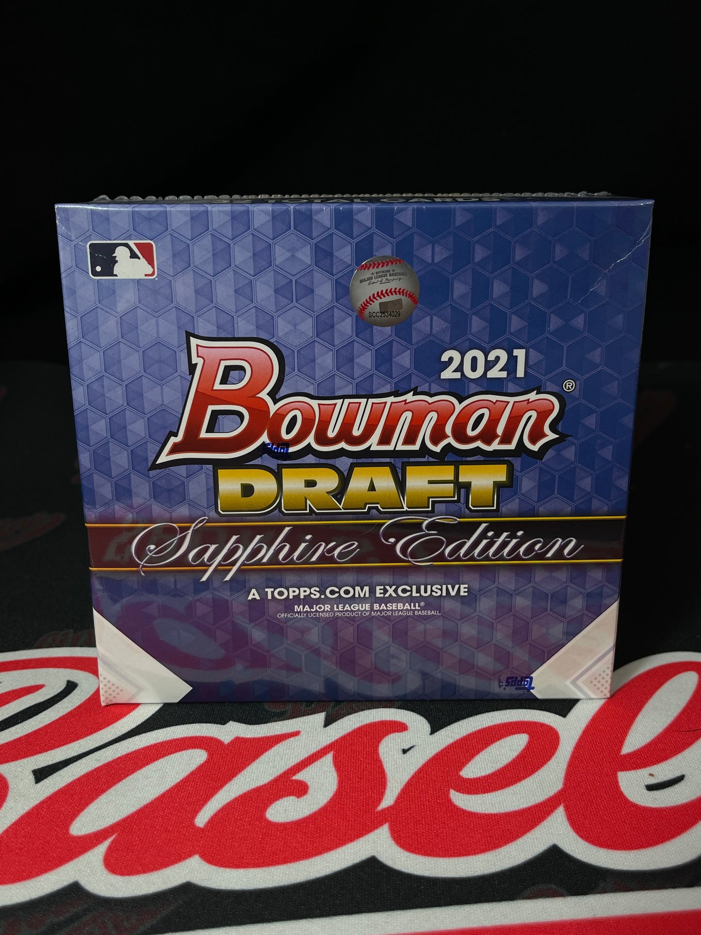 2021 Bowman Draft Baseball Sapphire Edition Box