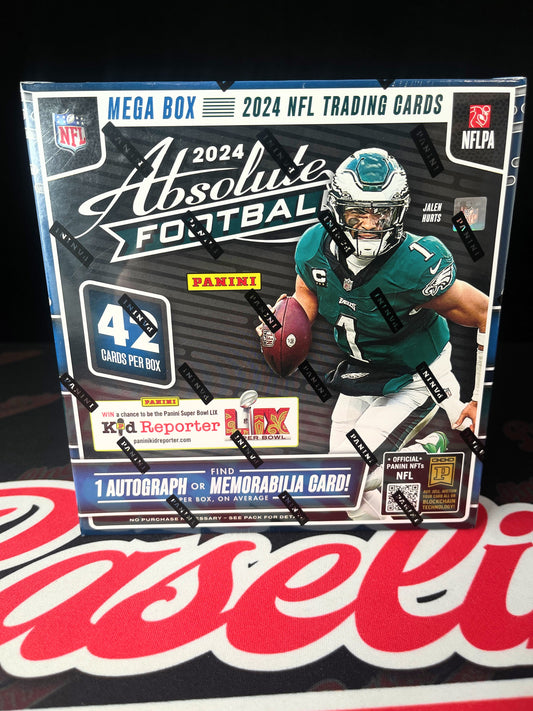2024 Panini Absolute Football Mega Box (Black Parallels)