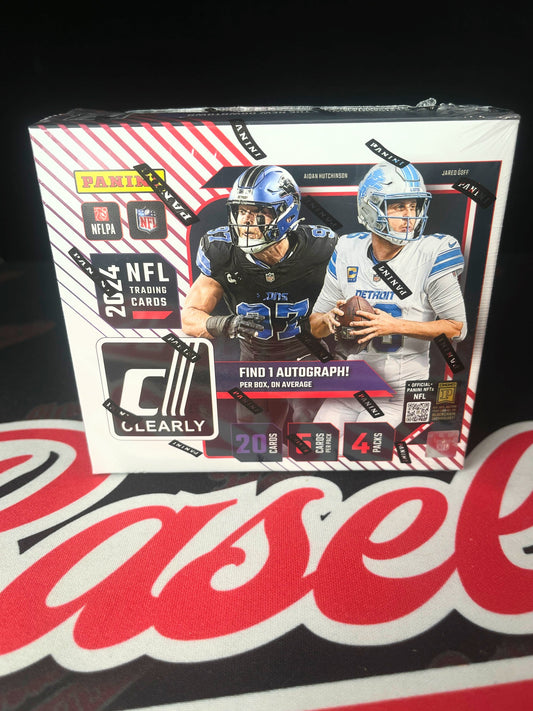 2024 Panini Clearly Donruss Football Hobby Box