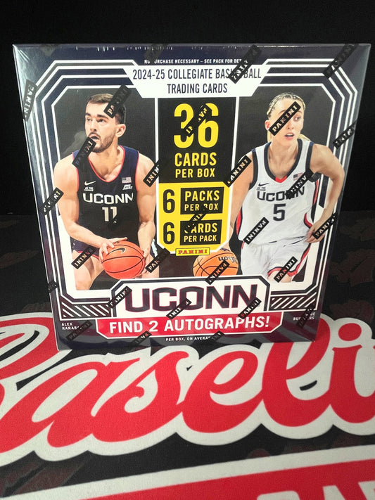 2024-25 Panini NIL University of Connecticut Basketball Hobby Box