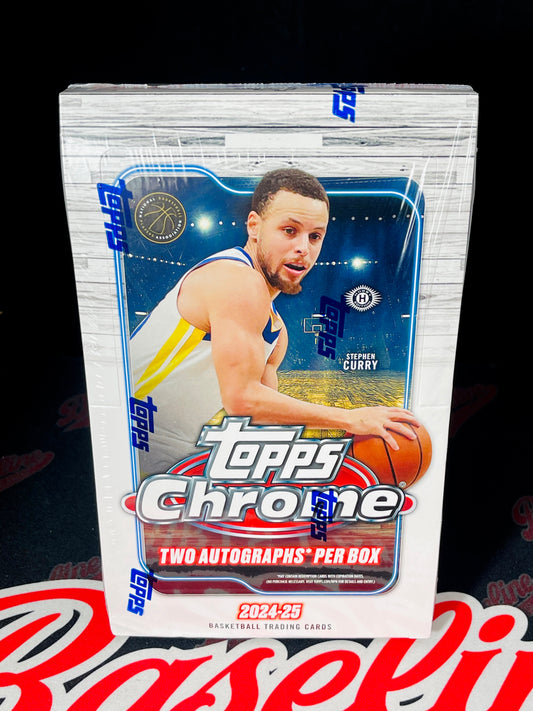 2024-25 Topps Chrome Basketball Hobby Box