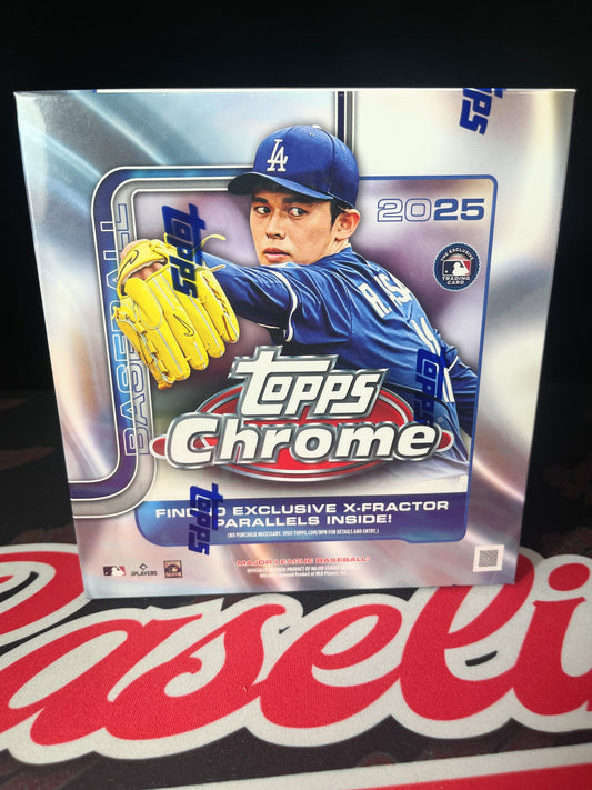 2025 Topps Chrome Baseball Mega Box