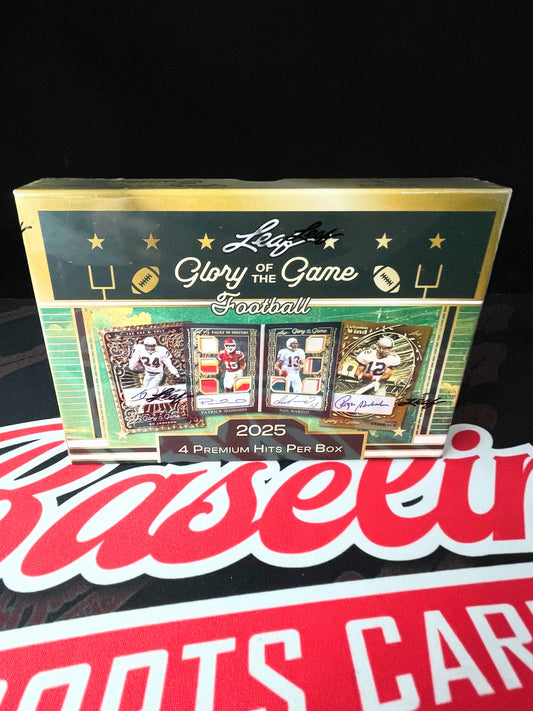 2025 Leaf Glory of the Game Football Hobby Box