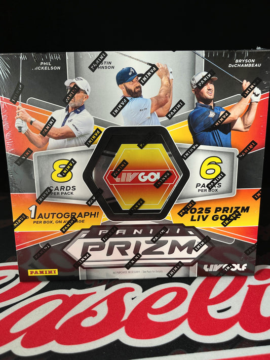 2025 Panini Prizm LIV Golf Hobby Box
