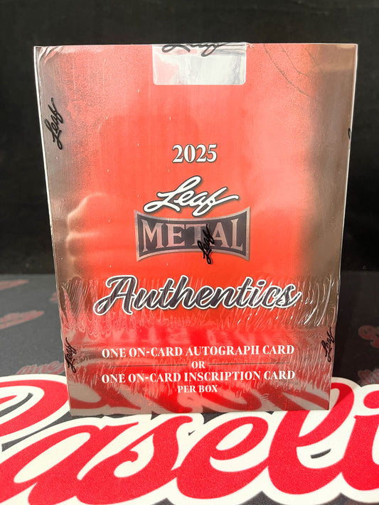 2025 Leaf Metal Authentics Box