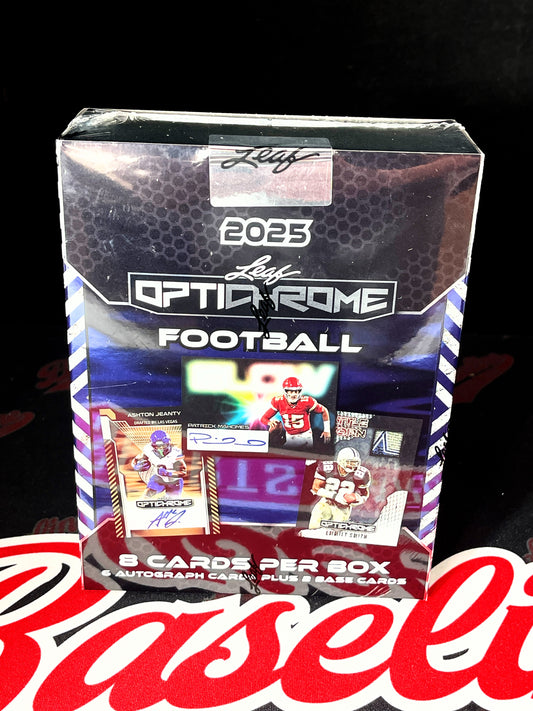 2025 Leaf Optichrome Football Hobby Box