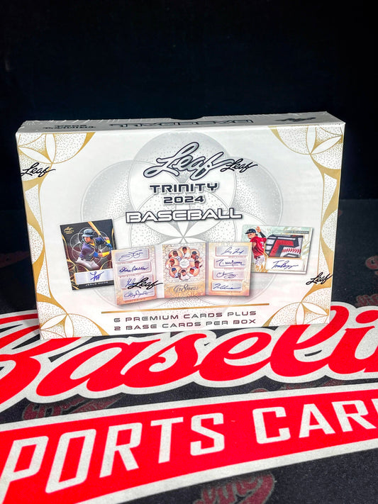 2024 Leaf Trinity Baseball Hobby Box