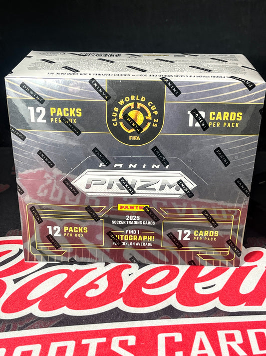 2025 Panini Prizm FIFA Club World Cup Soccer Hobby Box