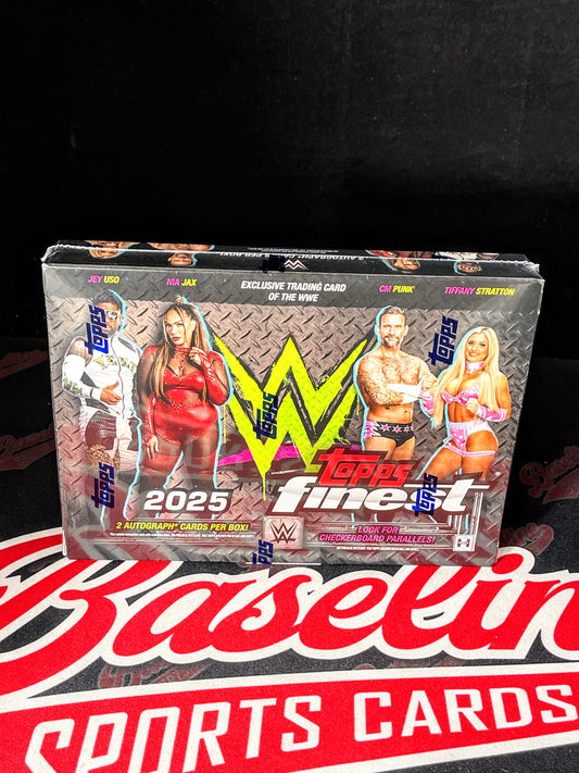 2025 Topps Finest WWE Hobby Box