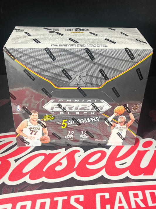 2024/25 Panini Prizm Black Basketball Hobby Box