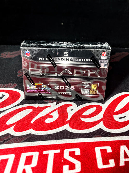 2025 Panini Black Football Hobby Box